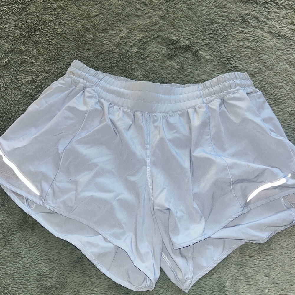 Lululemon Blue Hotty Hot Shorts
